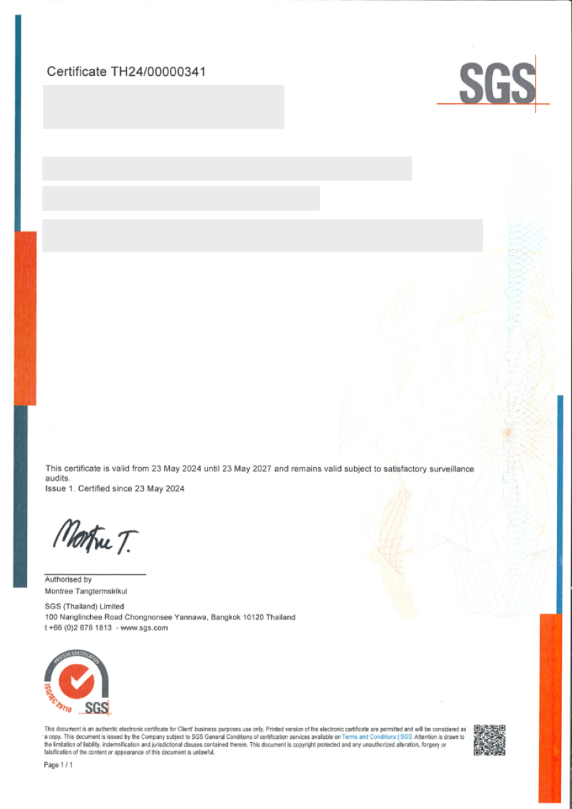 ISO/IEC 29110 Certification